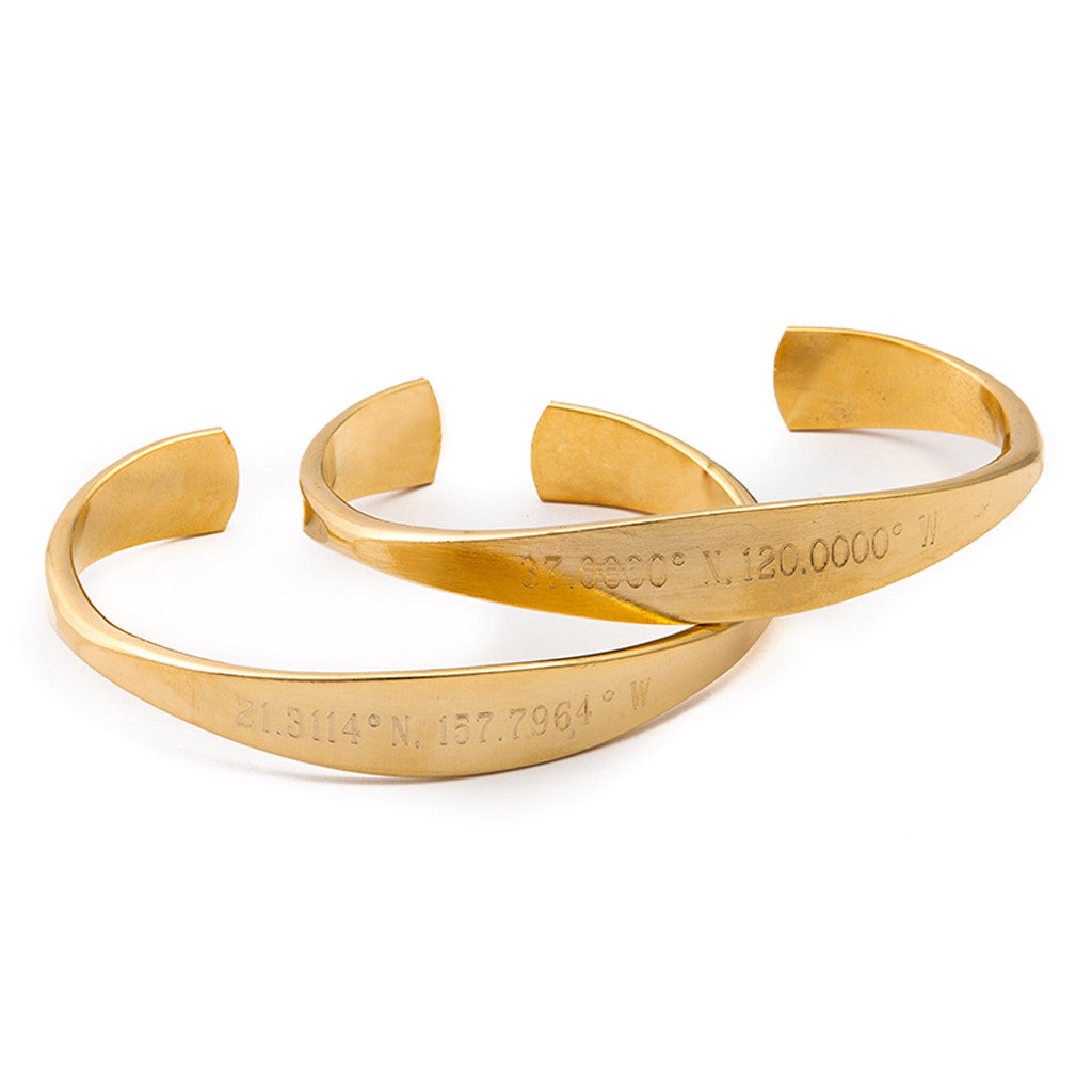 Coordinates Bangle Cuff